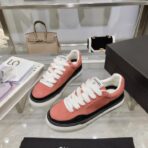 Chanel 小香C家 2023B 厚底熊猫鞋板鞋 橘粉色 - 图片 3