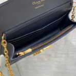 Christian Dior Bobby East-West Mini 蓝色 Oblique 老花帆布配皮手提斜挎包 - 图片 4