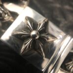 Chrome Hearts克罗心粗银手链 - 图片 3