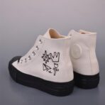 Converse All Star Lift 白黑厚底 - 图片 2