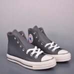 Converse Chuck 1970s 纯色皮面  复古灰