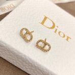 DIOR CD 字母流苏星星珍珠耳环 - Image 3