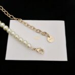 DIOR巴黎铁塔珍珠项链 - 图片 3