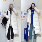 Descente 迪桑特 22FW 连帽长款羽绒服 - 图片 3