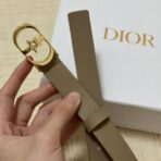 Dior 30 Montaigne Lucky Charms 腰带  棕色 - Image 4