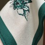 Dior(迪奥) “丛林之爱”大三角巾 绿色 - 图片 2