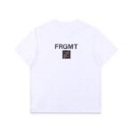 FENDI X FRGMT 芬迪联名款 反转字母短袖T恤