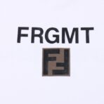 FENDI X FRGMT 芬迪联名款 反转字母短袖T恤 - 图片 2