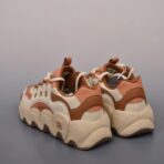 Fila Fusion 斐乐潮牌 时尚潮流休闲运动板鞋 棕粉拼色 - Imagem 4