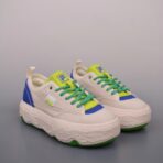 Fila ROCK 斐乐潮牌 岩石鞋 时尚潮流休闲运动板鞋 米白撞色