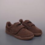 Fila Slant Shot 98 23斐乐潮牌 魔术贴复古低帮运动休闲鞋棕色