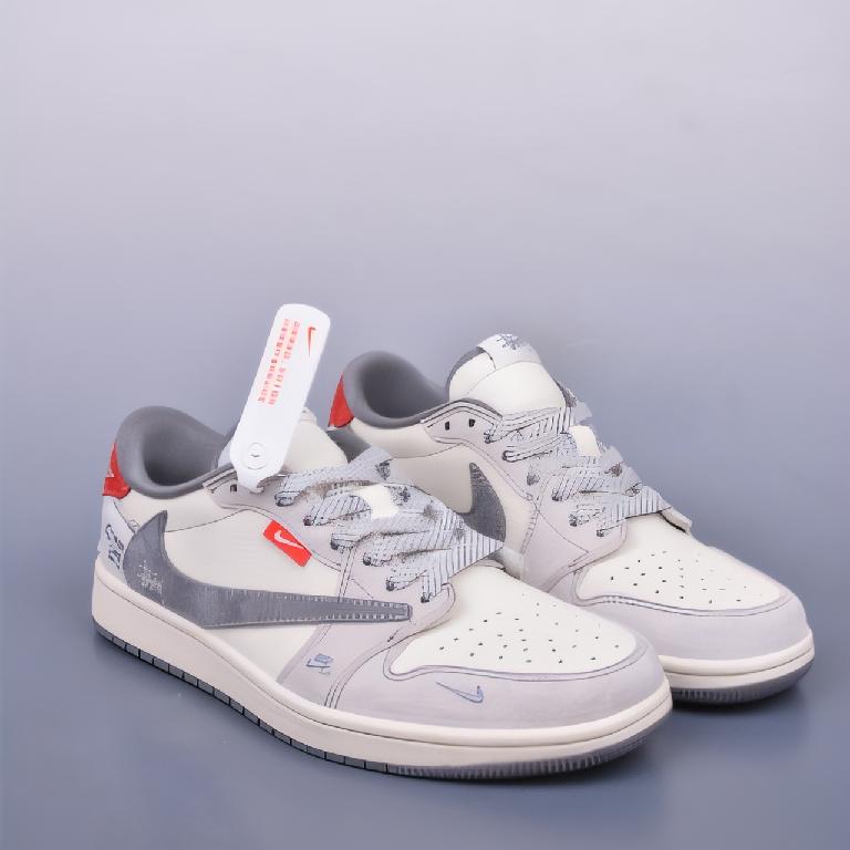Fragment x Travis Scott x 斯图西 Air Jordan 1Low 三方联名倒钩 280_00001_ Fragment x Travis Scott x 斯图西 Air Jordan 1Low 三方联名倒钩 - 图片 1