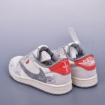 Fragment x Travis Scott x 斯图西 Air Jordan 1Low 三方联名倒钩 - 图片 4