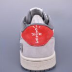 Fragment x Travis Scott x 斯图西 Air Jordan 1Low 三方联名倒钩 - 图片 2