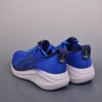 GEL NIMBUS 27代 专业跑鞋蓝色 - 图片 4