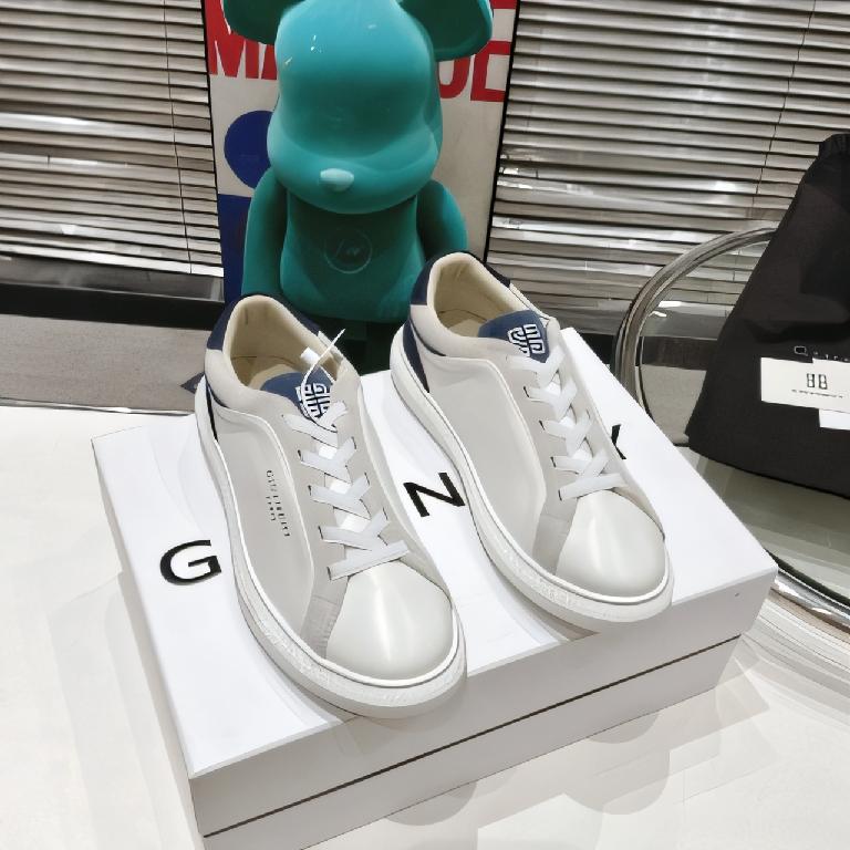 GIVENCHY G Set Low-Top Sneakers 白黑蓝拼色低帮休闲运动鞋1_00001_ GIVENCHY G Set Low-Top Sneakers 白黑蓝拼色低帮休闲运动鞋 - 图片 1