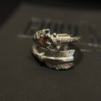 GORO'S 高桥吾郎 银羽毛弓箭戒