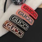 GUCCI 字母水晶发夹