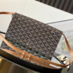 Goyard Monte-Carlo 迷你木条铆钉斜挎包 - 图片 2