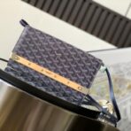 Goyard Monte-Carlo 迷你木条铆钉斜挎包  深蓝色