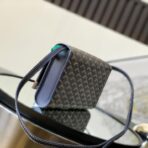 Goyard Monte-Carlo 迷你木条铆钉斜挎包  深蓝色 - 图片 2