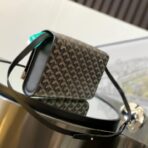 Goyard Monte-Carlo 迷你木条铆钉斜挎包  黑色 - Imagem 3