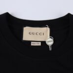 Gucci古驰24ss新款马里奥彩色字母T恤 - Imagem 2