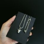 Gucci Anger Forest系列牛头项链 - Image 2