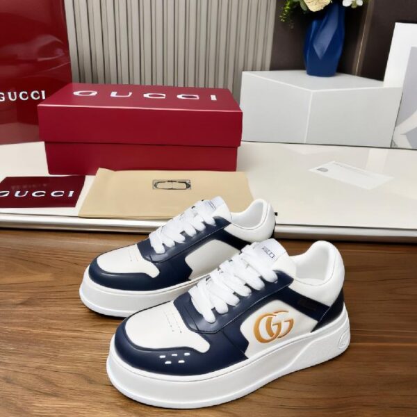 G家最新爆款厚底小白鞋藏青色