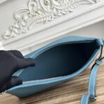 Hermès Berlingot 蓝色 Togo 牛皮单肩斜挎包 - 图片 4