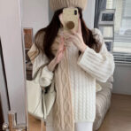 H家手工编织情侣💑围巾！低调高级秋冬品味！！】