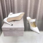 JIMMY CHOO(吉米周) D扣水钻款白色 - 图片 4