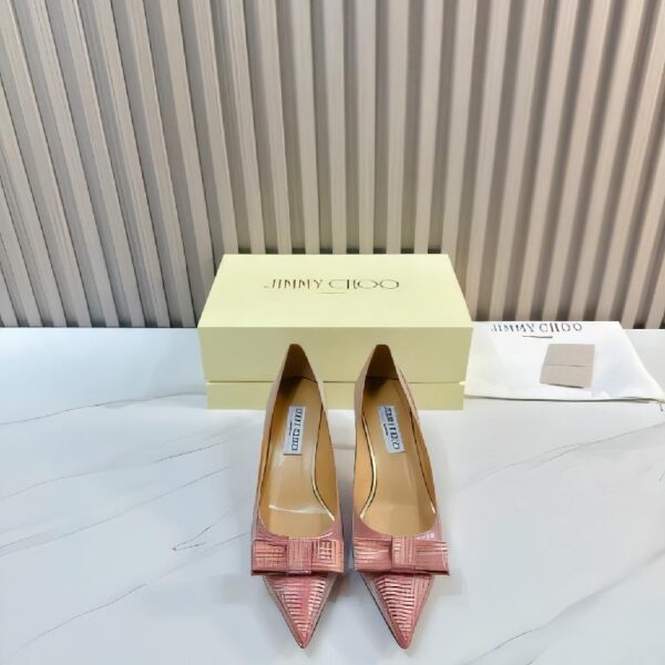 JIMMY CHOO(吉米周) 粉色蝴蝶结