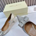 JIMMY CHOO(吉米周) 银色蝴蝶结 - 图片 2