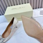 JIMMY CHOO(吉米周) 银色蝴蝶结 - 图片 3