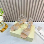 Jimmy Choo Vanessa 系列细高跟凉鞋 裸粉色 - Image 4