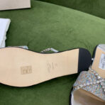 Jimmy Cho新款水钻拖鞋 - 图片 4