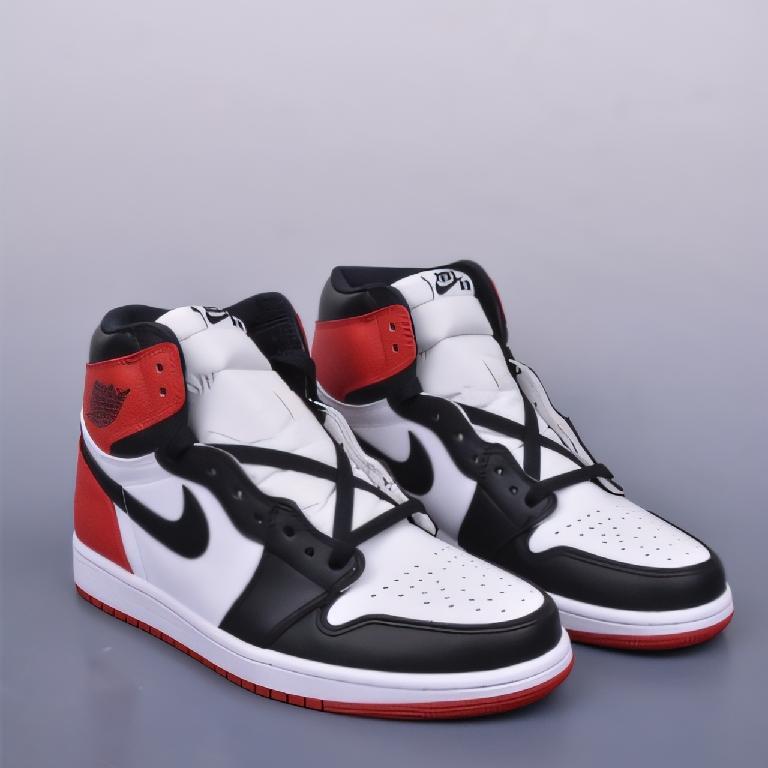 Jordan Air Jordan 1 High OG Black Toe黑脚趾1_00001_ Jordan Air Jordan 1 High OG “Black Toe”黑脚趾 - 图片 1