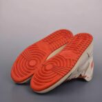 Jordan Air Jordan 1 High OG WMNS“Sail Cinnabar米橙 - 图片 3