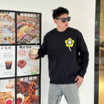 Kenzo 高田贤三 23FW 花朵印花圆领卫衣