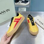 浪凡（LANVIN）CASH 系列休闲饼干鞋（黄红配色款） - 图片 3