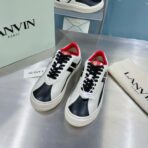 浪凡（LANVIN）CASH 系列休闲饼干鞋（黑白红配色款）