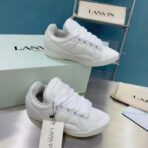 LANVIN 浪凡 CURB 系列老爹鞋（全白色款） - 图片 2