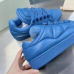 LANVIN 浪凡 CURB 系列老爹鞋（全蓝色款） - Image 3