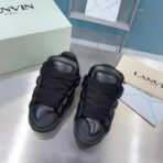 LANVIN 浪凡 CURB 系列老爹鞋（全黑色款）