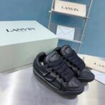 LANVIN 浪凡 CURB 系列老爹鞋（全黑色款） - Image 2