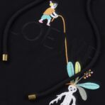 LOEWE x Suna Fujita 罗意威联名款刺绣连帽卫衣 - 图片 2