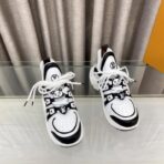 LV Archlight系列拱桥底老爹鞋休闲厚底系带运动鞋