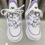 LV Archlight系列拱桥底老爹鞋休闲厚底系带运动鞋紫色 - Imagem 3