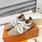 LV Sneakerina 芭蕾风运动鞋棕色 - 图片 4